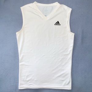 Adidas White Tank Top